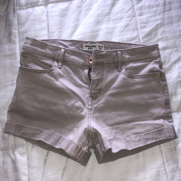 Abercrombie kids beige shorts - Picture 1 of 2